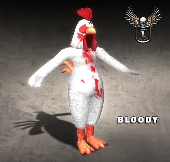 PIXLIGHTS FACTORY Fight chicken trainer bloody