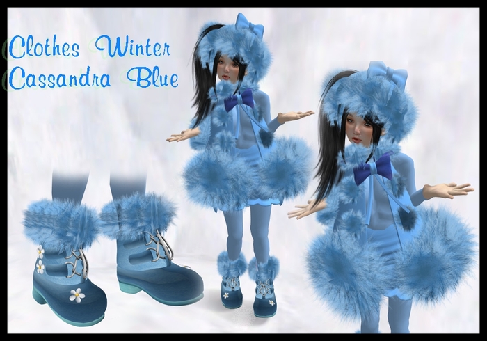 Clothes Winter Cassandra Blue