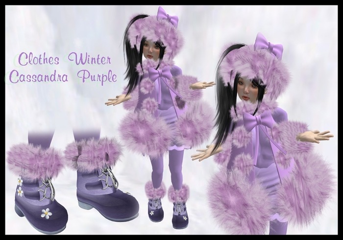 Clothes Winter Cassandra Purple