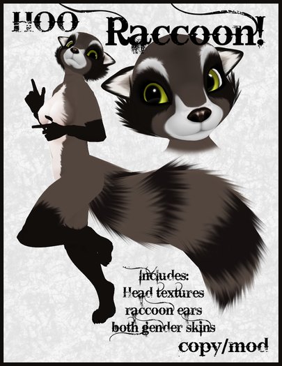 HOO~ Raccoon Mod