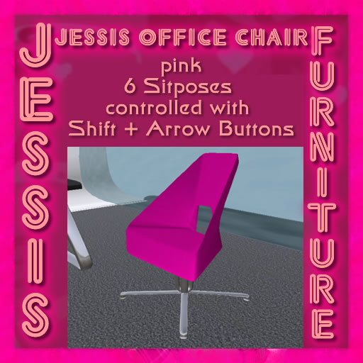Jessis Office Chair pink