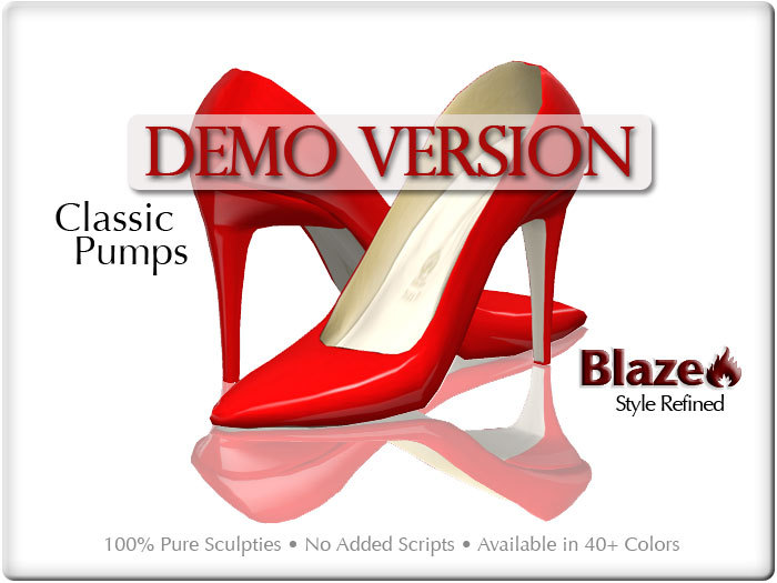 Blaze* Classic Pumps - DEMO