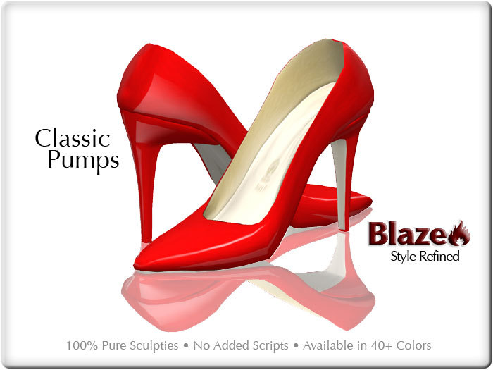 Blaze* Classic Pumps - Red