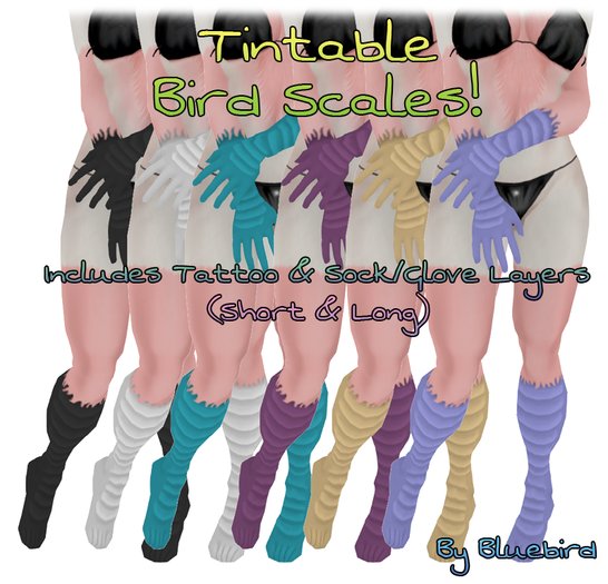 Tintable Bird Scales