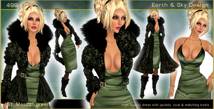 St Moritz green - Earth & Sky Design