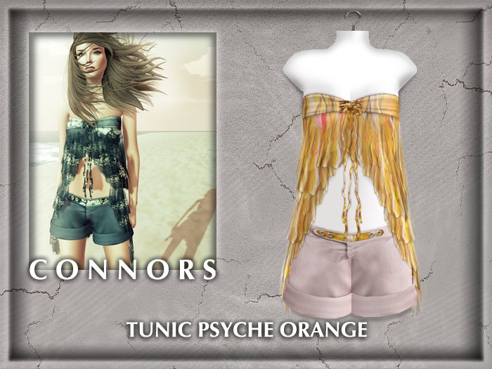 *Connors* TUNIC PSYCHE ORANGE
