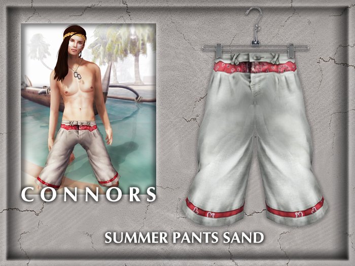 *Connors* SUMMER PANTS SAND