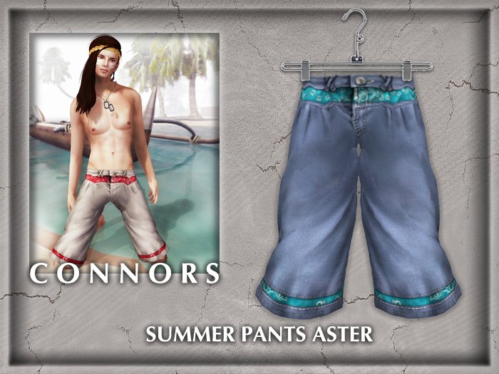 *Connors* SUMMER PANTS ASTER