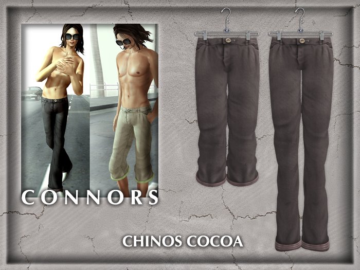 *Connors* CHINOS COCOA