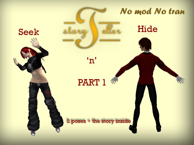 *StoryTeller* Seek&Hide Part 1 - BOX