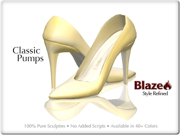 Blaze* Classic Pumps - Ivory
