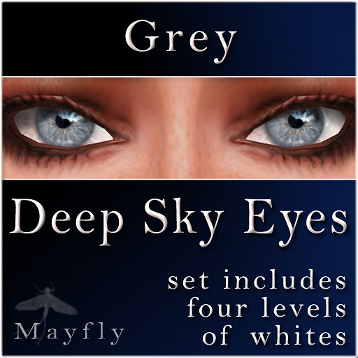 Mayfly - Deep Sky Eyes (Grey)