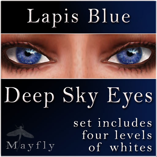 Mayfly - Deep Sky Eyes (Lapis Blue)