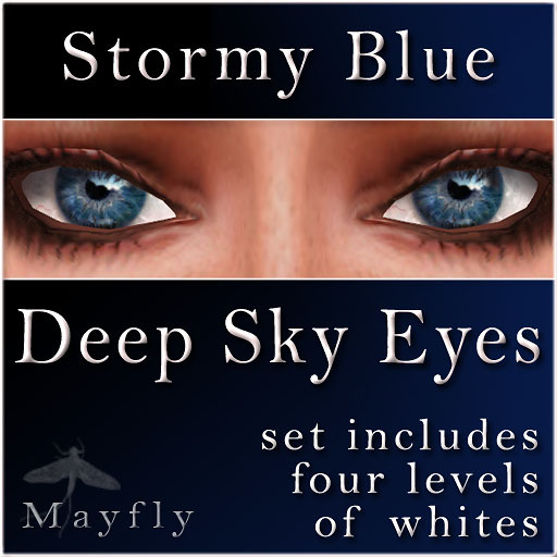 Mayfly - Deep Sky Eyes (Stormy Blue)