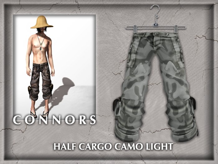 *Connors* HALF CARGO CAMO LIGHT