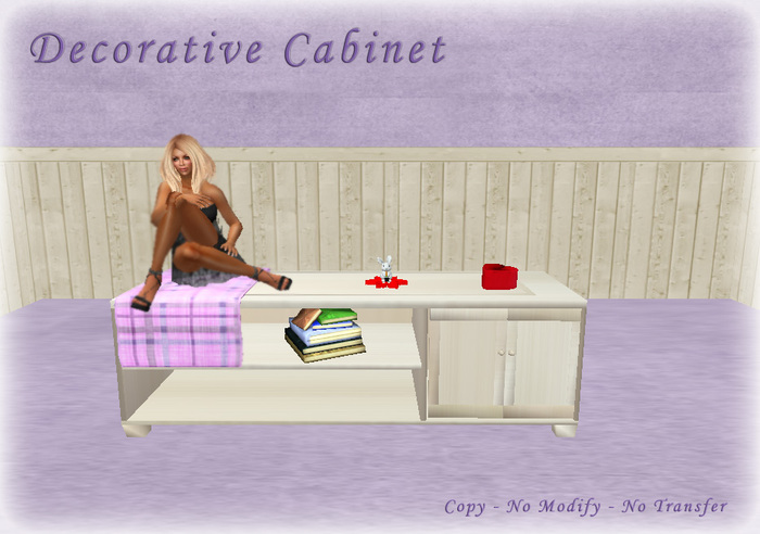 Decorative Cabinet Sitting Version II
