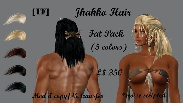 JHAKKO [TF] Hair Fat Pack(BOXED)
