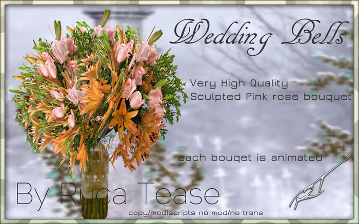 wedding bells pink rose medley