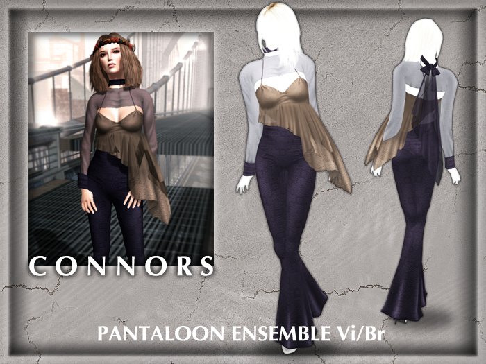*Connors* PANTALOON ENSEMBLE Vi/Br
