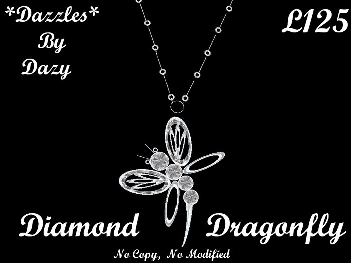 Dragonfly Diamond Necklace