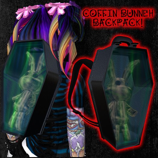 Inverted Moon - Coffin Bunneh Backpack