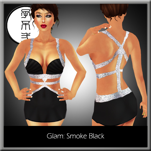 *zd* Glam: Smoke Black