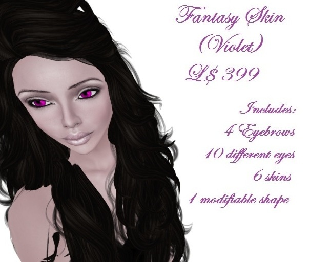 Twisted Souls Fantasy Skin (Violet)