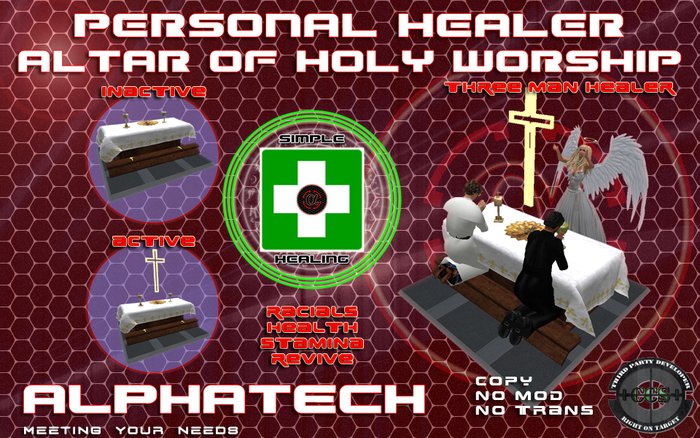 AlphaTech Personal Healer (Altar) + CCS Enhanced