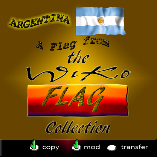 WIKO * FLAG ARGENTINA - Full ANIMATED 