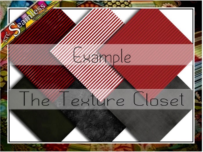 TTC - Fabric- Reds n Blacks - 5