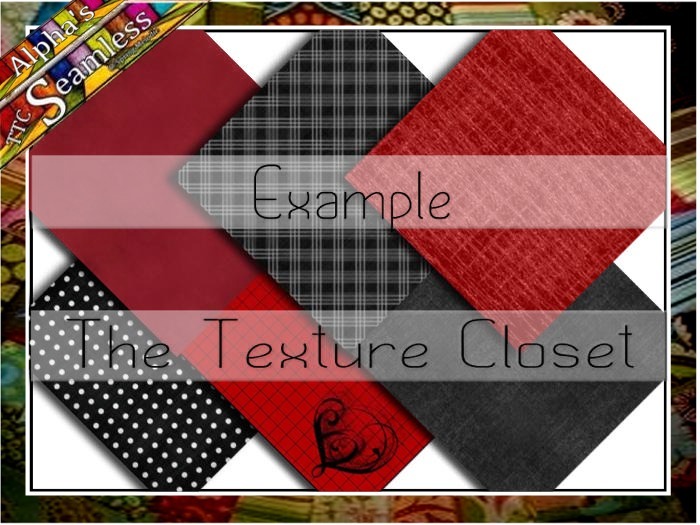 TTC - Fabric- Reds n Blacks - 9