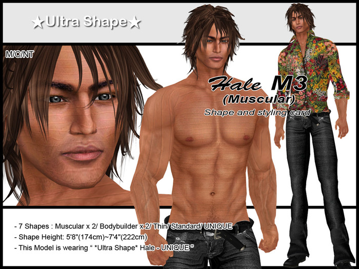 *Ultra Shape* Hale - M3 Muscular