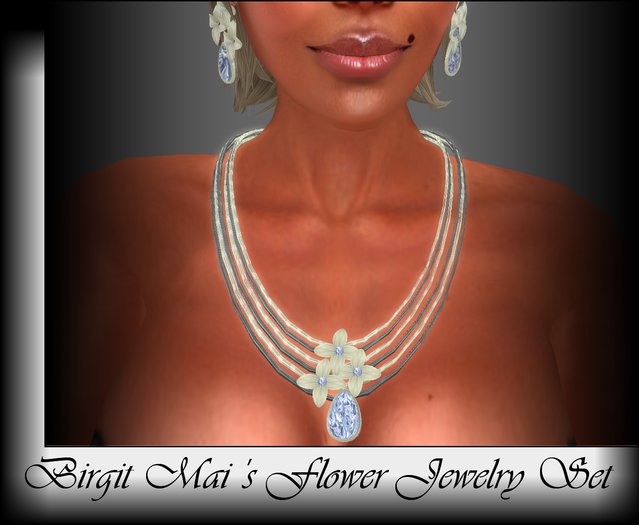 Birgit Mai's Flower Jewelry Set (BOXED)