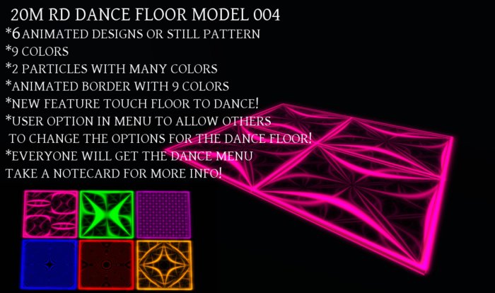 20M RD DANCE FLOOR MODEL 004