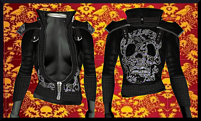 **CALAVERA** Leather Jacket *GUAPA* (WOMAN)