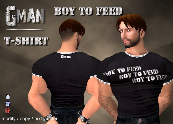 GMan T-Shirt - Boy To Feed