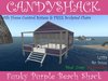 Second Life Marketplace - Candyshack Funky Purple Beach Shack