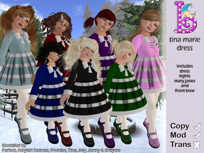 *Lullabies* Tina Marie Dress [Quarry]