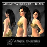 AD Latoya Flexy Long Hair Black