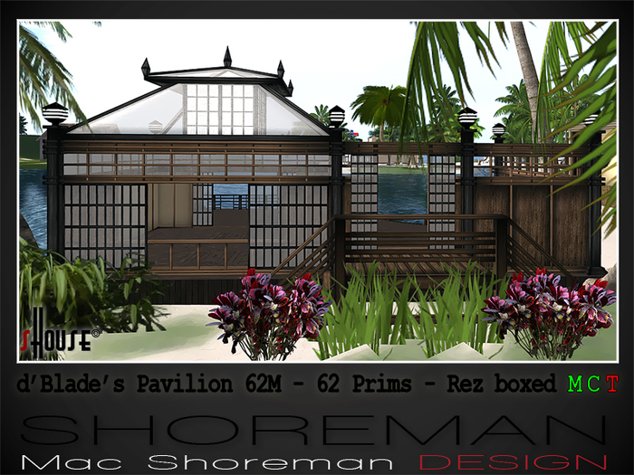 sHouse d'Blade's Pavilion - 62M - 62 Prims