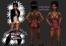 Bad Girl Leolike *Leopard Dress* red