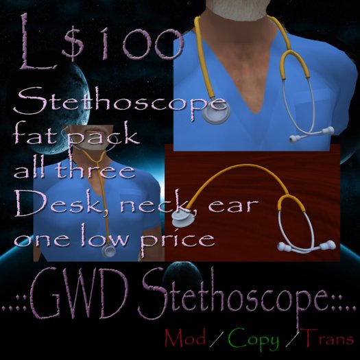 GWD Stethoscope fat pack