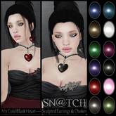 :::Sn@tch My Cold Black Heart Jewelry:::