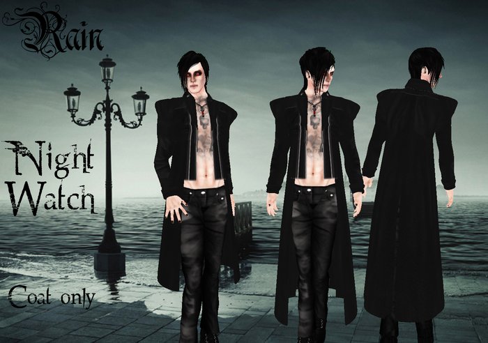 .:[Rain]:. Night watch coat