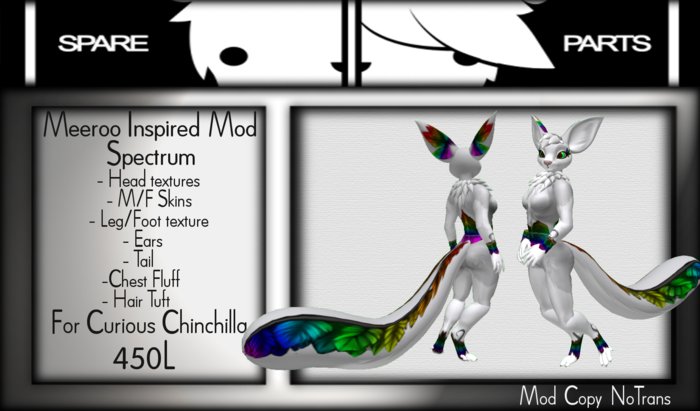 Meeroo Inspired Spectrum White Mod kit