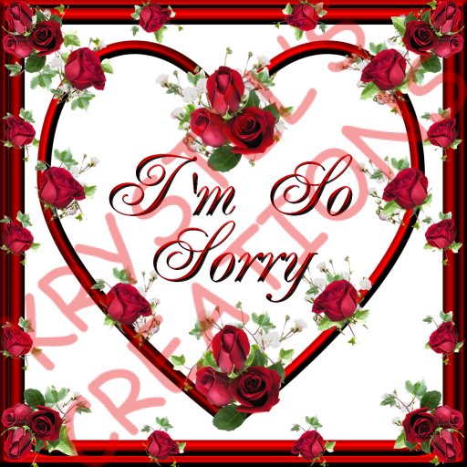 Sorry56 I'm So Sorry (Wear Me)