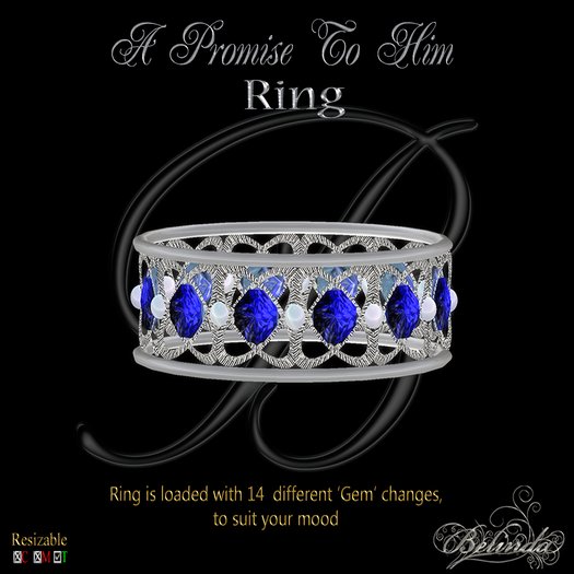 A Promise To Him - Silver - *Gift Box -B*