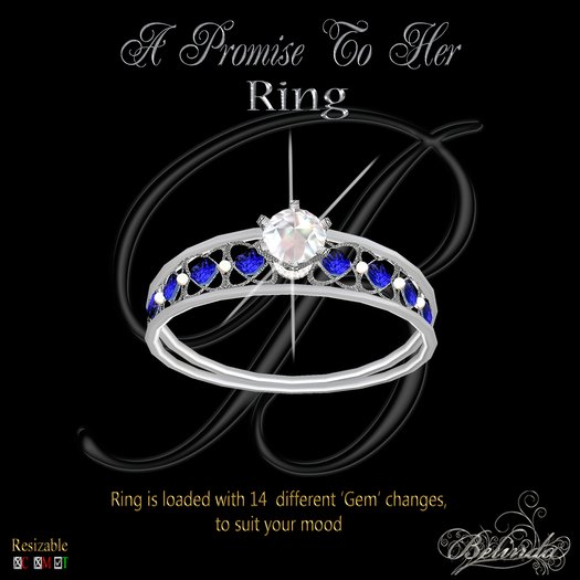 A Promise To Her - Ring - *Silver 