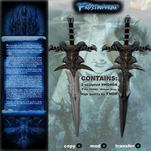 Frostmourne Runeblade FULL PERMS