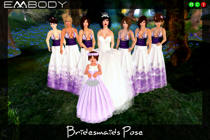Embody Pose BRIDESMAIDS